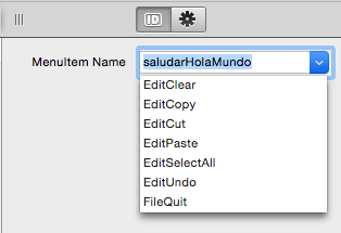 Asignar nombre de MenuItem para la ejecución de código en un Menu Handler