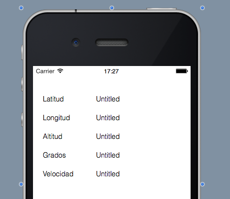 Diseño de aplicación iOS de ejemplo con iOSLocation