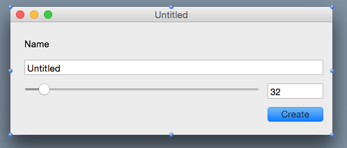 Interfaz finalizada para app wrapper de creación de disco RAM en macOS