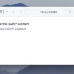 Truco: Control Switch en Web